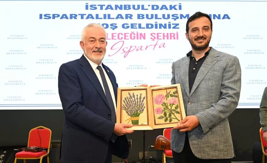 İstanbul’da yaşayan Ispartalılar, Belediye Başkanı Şükrü Başdeğirmen’in öncülüğünde büyük İstanbul