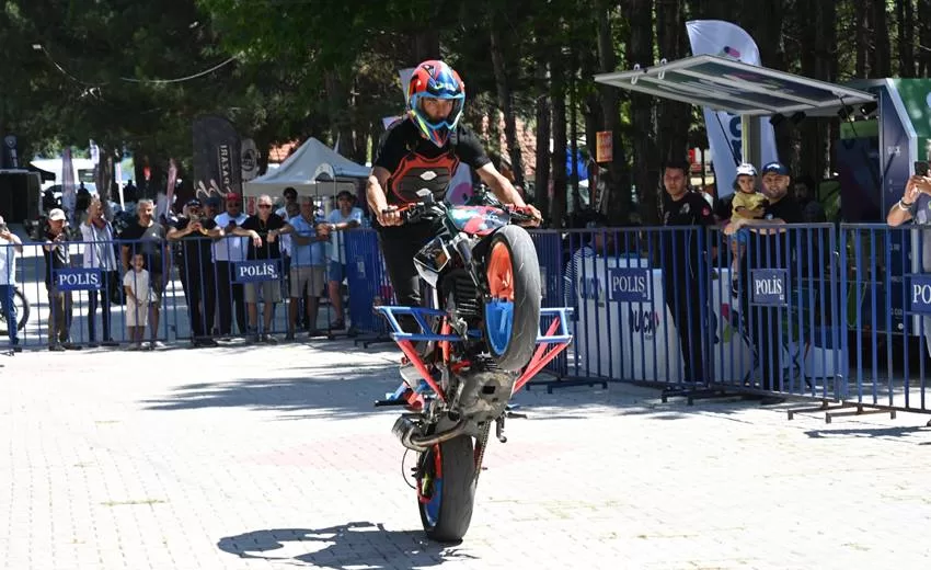 Isparta Belediyesi’nin katkılarıyla bu yıl ilk kez düzenlenen Moto Fest,