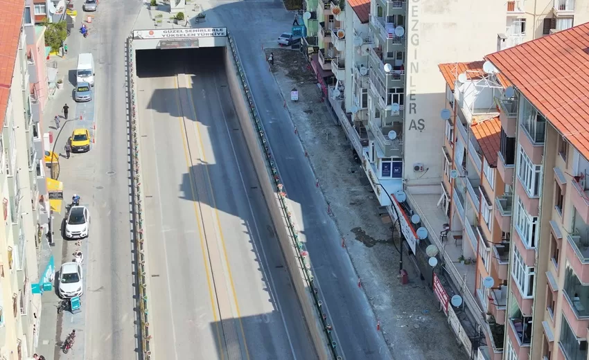 Isparta Belediyesi tarafından Özkanlar Kavşağından şehir merkezine geliş ve gidiş