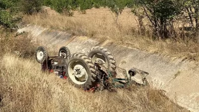Isparta’nın Eğirdir İlçesinde meydana gelen kazada, 55 yaşındaki Yılmaz Üzmen,