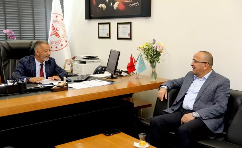 6. Bölge ESKKK Birliği Başkanı Ahmet Tural beraberinde oda başkanlarıyla