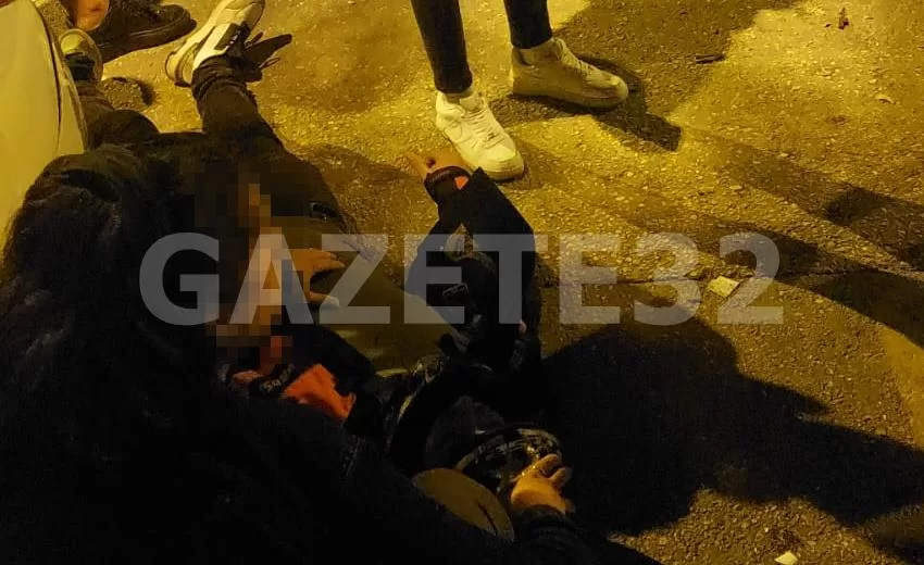 Isparta’da akşam saatlerinde motosiklet ile hafif ticari aracın çarpıştığı kazada