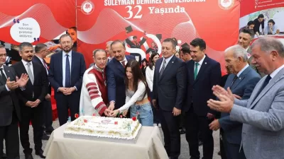 Türkiye’nin önde gelen yükseköğretim kurumlarından Süleyman Demirel Üniversitesi, kuruluşunun 32.