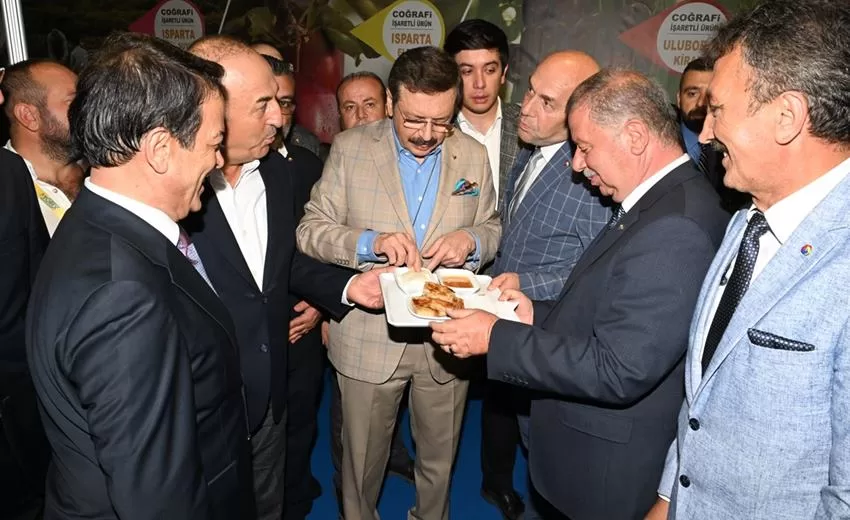 Antalya ilinde Anfaş fuar alanında 13. Yöresel Ürünler Fuarı kapılarını