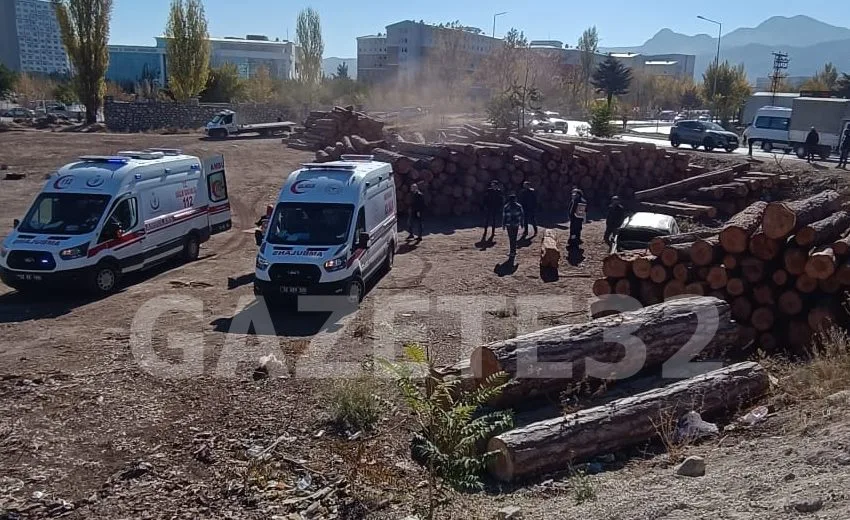 Isparta Şehir Hastanesi arkasındaki çevre yolunda bir araç, kontrolden çıkarak