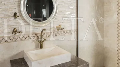 Mermer ve patlatma taşı, doğal taş dekorasyonunun en gözde seçenekleri