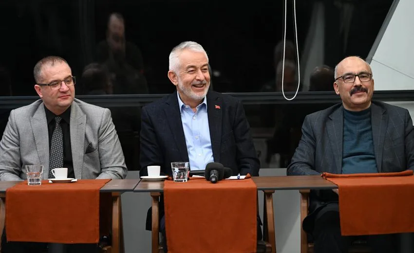 Isparta Belediye Başkanı Şükrü Başdeğirmen, Fırıncılar Odası Başkanı Nuri Erdeğer