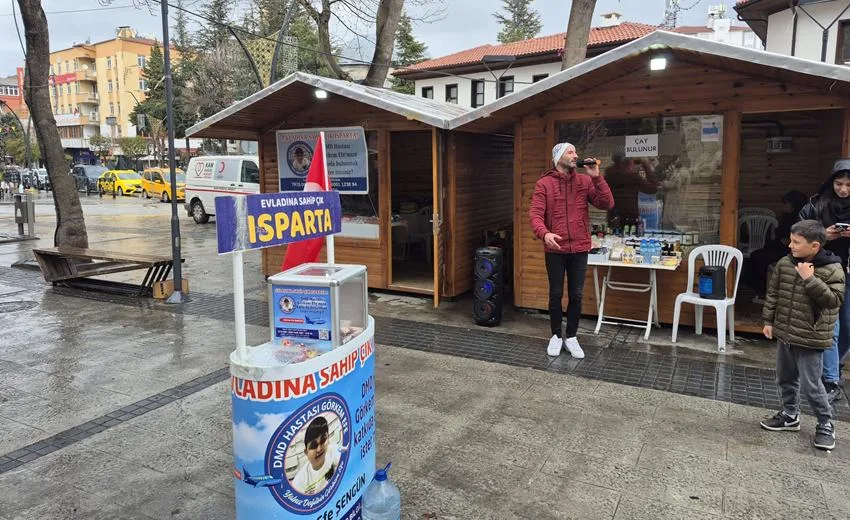 Isparta’nın güzel yürekli insanları, bir çocuğun hayallerini yeniden yeşertmek için