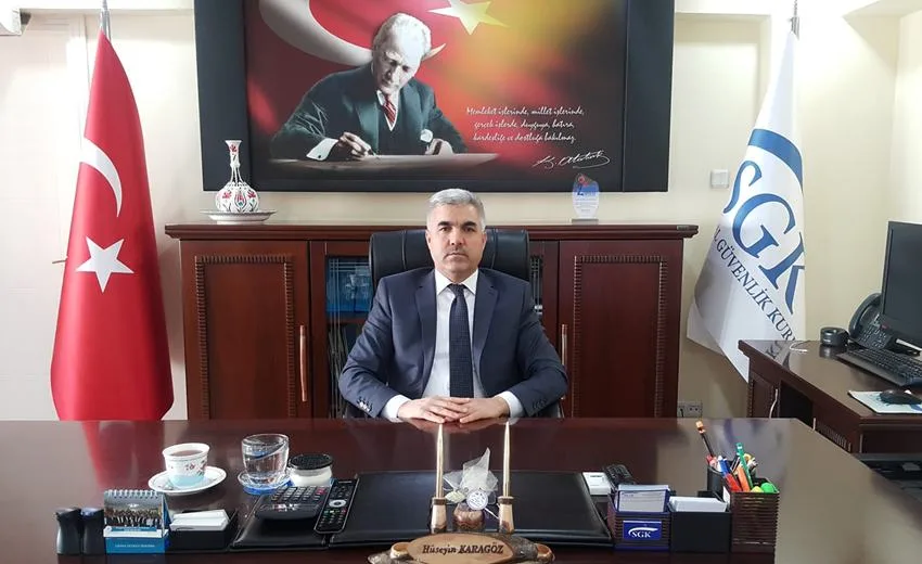 Isparta SGK İl Müdürü Hüseyin Karagöz, kurum bünyesinde yürütülen dijital