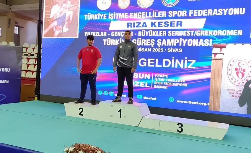 18-19 Nisan tarihlerinde Sivas’ta düzenlenen Türkiye İşitme Engelliler Spor Federasyonu