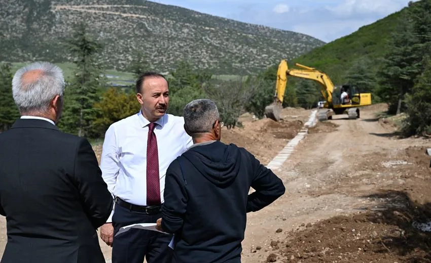 Isparta Valisi Abdullah Erin, İl Özel İdaresi tarafından yapımı süren