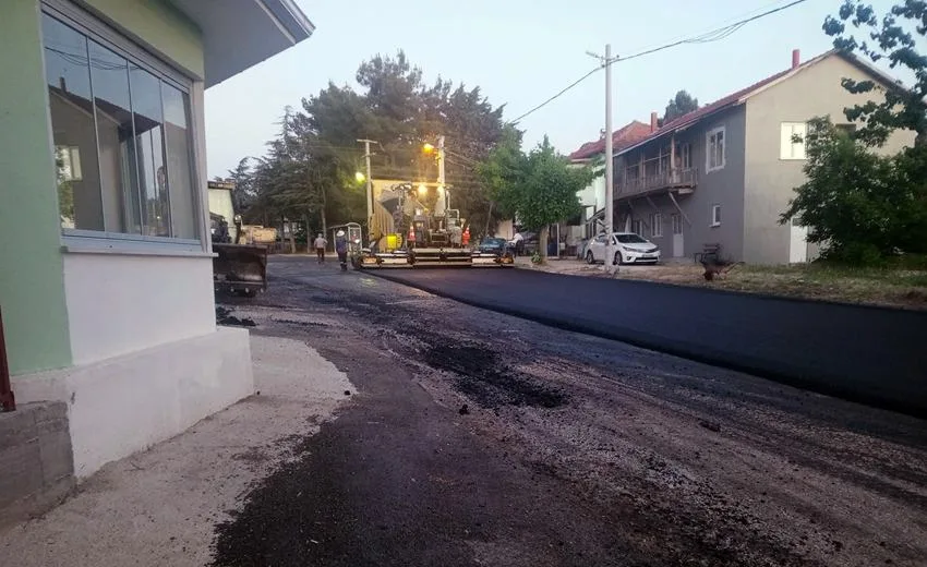 Isparta İl Özel İdaresi, 2024 yılı asfalt çalışmaları programı kapsamında