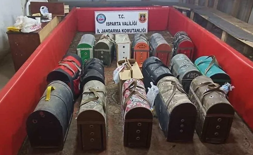 Isparta İl Jandarma Komutanlığı ekipleri, Deregümü köyünde faaliyet gösteren Isparta