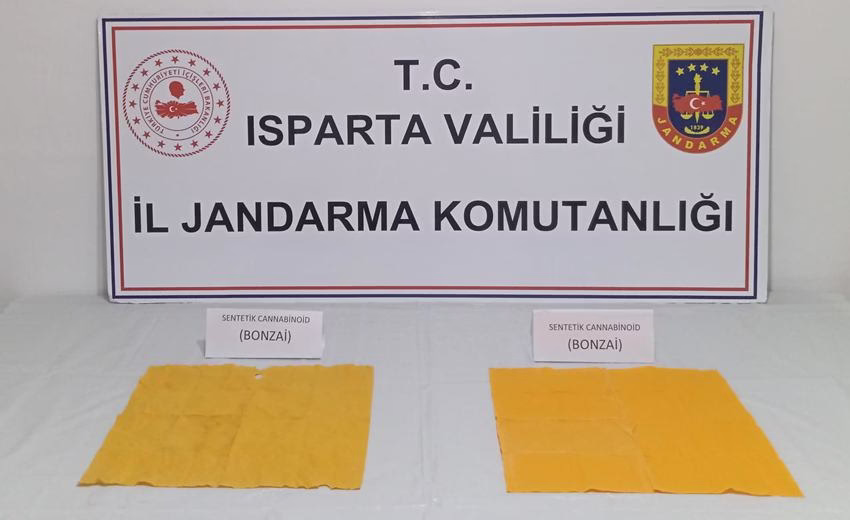 Isparta İl Jandarma Komutanlığı, uyuşturucu madde ve uyuşturucu tacirlerine yönelik