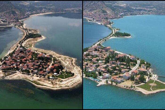 Eğirdir Gölü Çekiliyor: Yeşilada’nın Son Hali Yürek Burktu