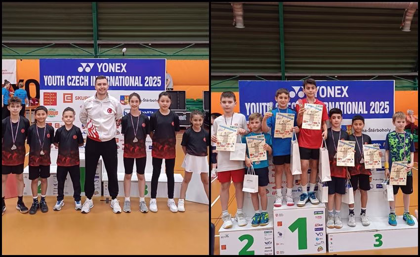23 ülkeden 400 sporcunun katıldığı Yonex Czech Youth İnternational Milli