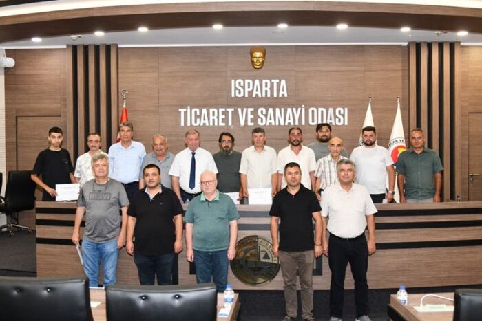 ITSO’DA 60 KURSİYER SERTİFİKALARINI ALDI