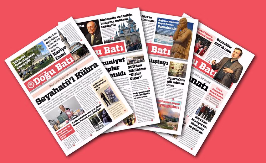 SDÜ’nün sesi: Kampüs Doğu Batı Süleyman Demirel Üniversitesi İletişim Fakültesi uygulama gazetesi olan “Kampüs Doğu