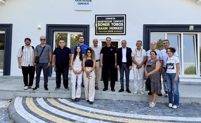 Isparta İl Emniyet Müdürü Erdem Bildirici, 24 Temmuz Basın Bayramı