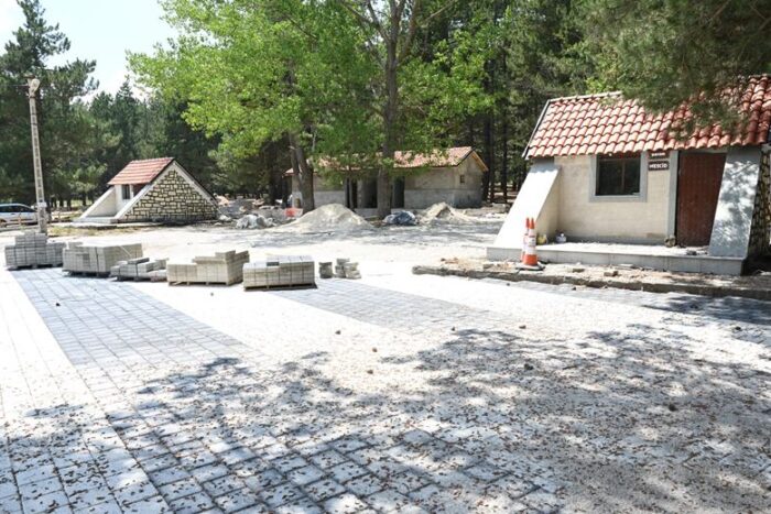 Gölcük Tabiat Parkı’nda Yeniden Düzenleme Çalışmaları