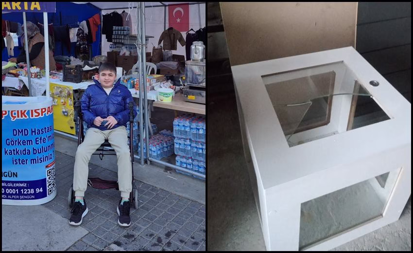 Isparta’da yaşayan 16 yaşında olan ve ölümcül kas hastalığı DMD