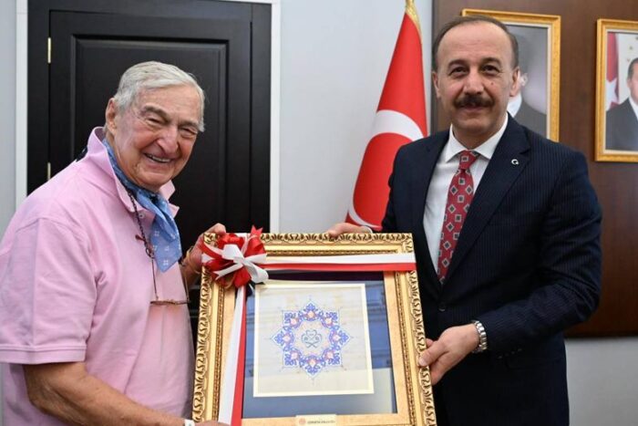 Rahmi Koç, Isparta Valisi Abdullah Erin’i Ziyaret Etti