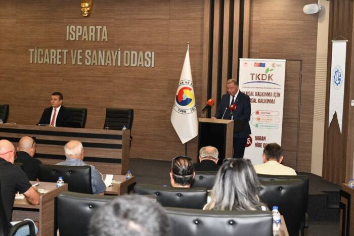 Isparta’daki Yatırımcılara %70’e Varan TKDK Hibesi Anlatıldı