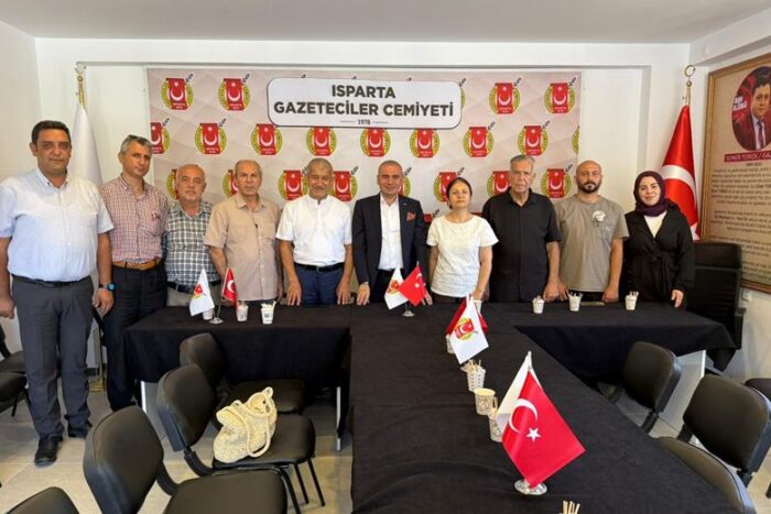 Akdeniz Gazeteciler Federasyonu Yönetimi’nden IGC’ye ziyaret