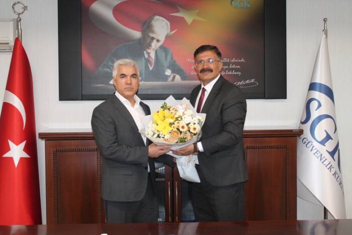 Isparta SGK’da Görev Değişimi