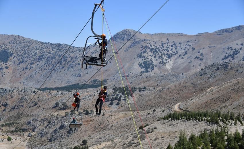Isparta’nın Davraz Kayak Merkezi’nde, afet ve acil durumlara hazırlık kapasitesini