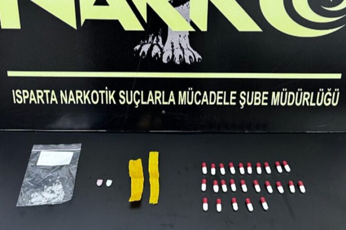Isparta’da Uyuşturucu Operasyonu: 2 Şahıs Gözaltına Alındı