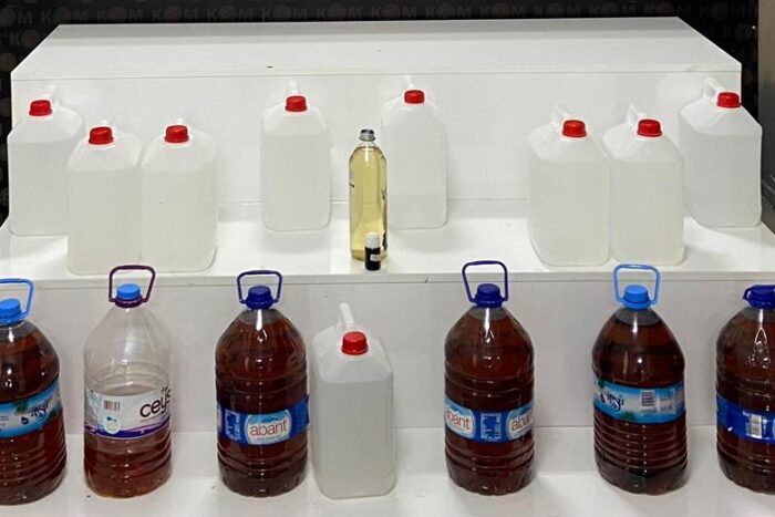 Isparta’da Kaçak Alkol Operasyonu: 69 Litre Ele Geçirildi