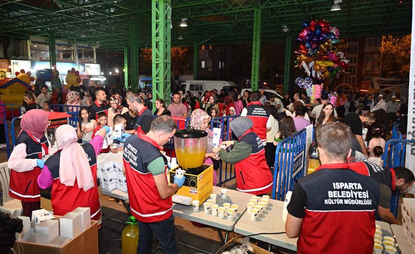 Isparta Belediyesi tarafından yaz aylarında vatandaşların güzel ve eğlenceli vakit