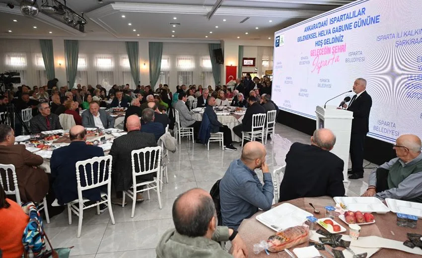 Isparta Belediye Başkanı Şükrü Başdeğirmen tarafından geçtiğimiz yıl düzenlenen Ankara’daki