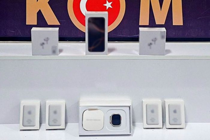 Isparta’da Kaçak Elektronik Ürünler Ele Geçirildi