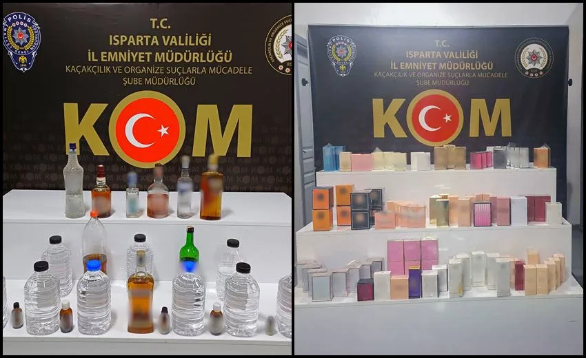 Isparta Emniyet Müdürlüğü KOM Şube Müdürlüğü ekipleri tarafından il merkezinde