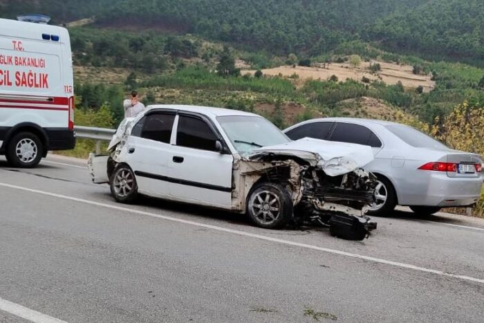 Dereboğazı Yolunda Kaza: 1 Yaralı