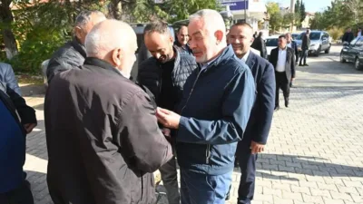 Isparta Belediye Başkanı Şükrü Başdeğirmen, Yalvaç ziyareti kapsamında Sücüllü köyünü