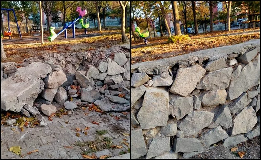 Binbirevler’de Park Duvarı Yıkıldı, Mahalleli Tepkili Isparta’nın Binbirevler Mahallesi’nde bulunan 4708 Sokak’taki park alanının uzun süredir