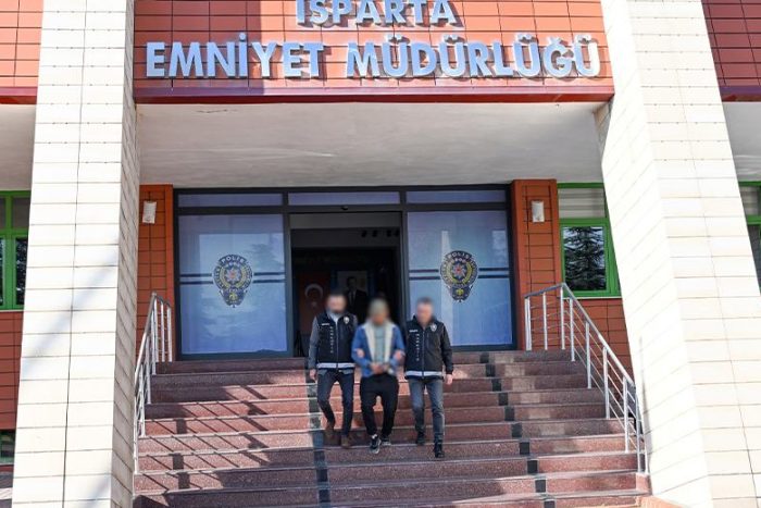 Isparta’da 15 Yıl Hapis Cezası Bulunan Hükümlü Yakalandı
