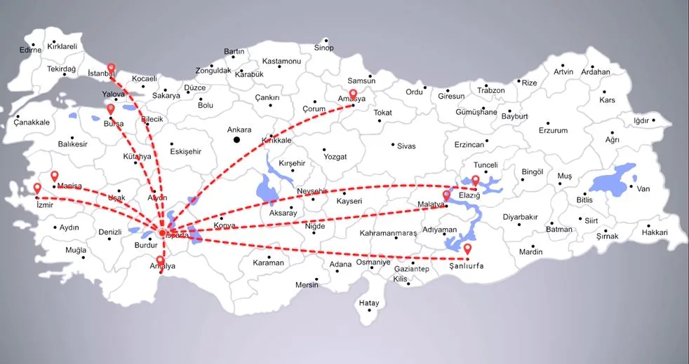 Isparta Cumhuriyet Başsavcılığı koordinesinde yürütülen kapsamlı soruşturma kapsamında, İl Emniyet