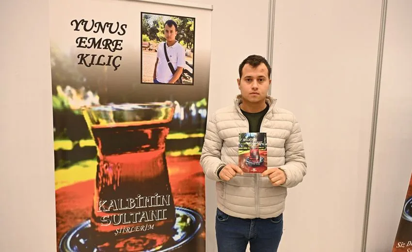 8. Isparta Kitap Fuarı’nda genç yazarlar da yerini aldı. Yazar