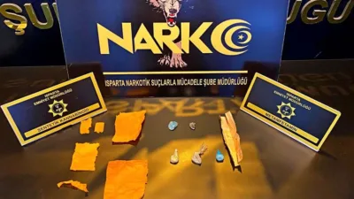Isparta İl Emniyet Müdürlüğü Narkotik Suçlarla Mücadele Şube Müdürlüğü ekipleri,