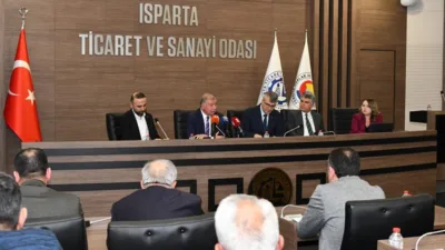 Isparta Ticaret ve Sanayi Odası’nın (ITSO) Aralık Ayı Olağan Meclis
