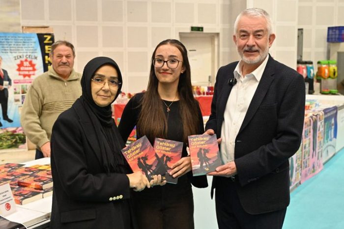 Başdeğirmen Çifti, Kitap Fuarını Ziyaret Etti