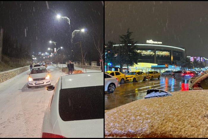 Isparta’da Kar Yağışı Başladı: Yüksek Kesimler Beyaza Büründü