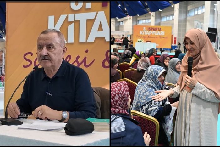Isparta Kitap Fuarı’nda Şükrü Erbaş ve Saliha Erdim Kitapseverlerle Buluştu