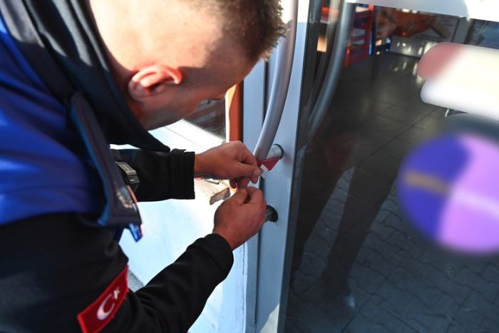 O İşletme Mühürlendi