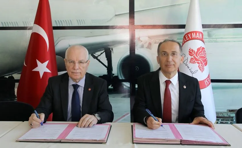 Süleyman Demirel Üniversitesi (SDÜ) ile ERAH Havacılık Akademisi arasında, havacılık