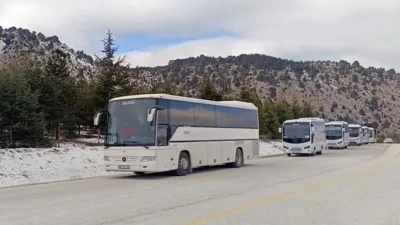 Bu Hafta Sonu da Davraz’a Ulaşım Ücretsiz Isparta Belediyesi, okulların sömestr tatiline girmesiyle birlikte çocukların ve ailelerinin